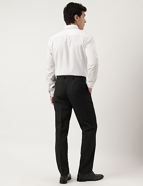 Check Print Trousers