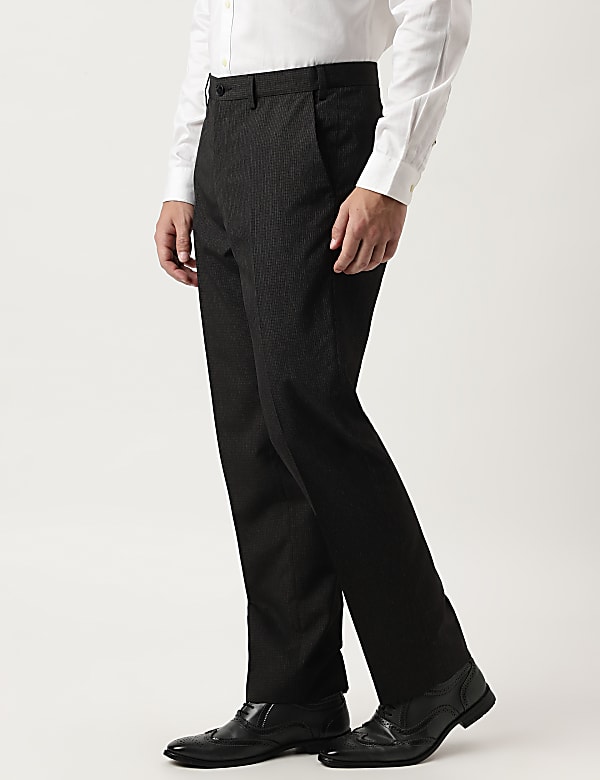 Check Print Trousers