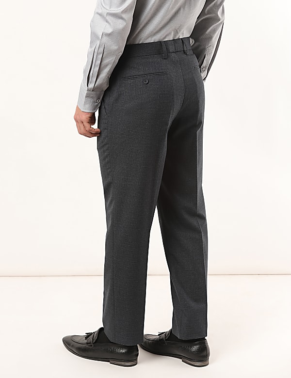 Crease Resistant Regular Fit Design Trouser