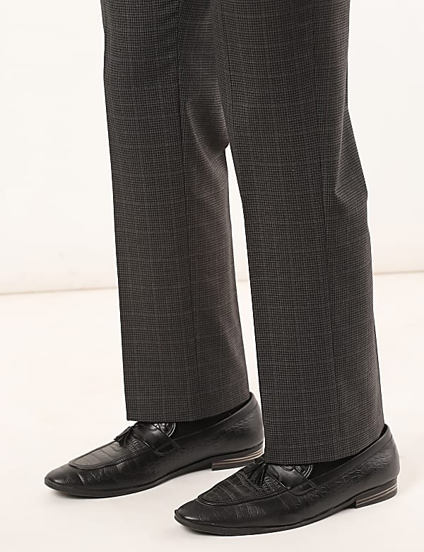 Crease Resistant Regular Fit Design Trouser