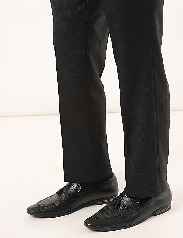 Checks Regular Fit Trouser