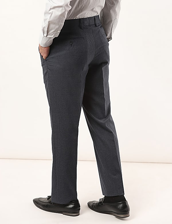 Crease Resistant Regular Fit Design Trouser