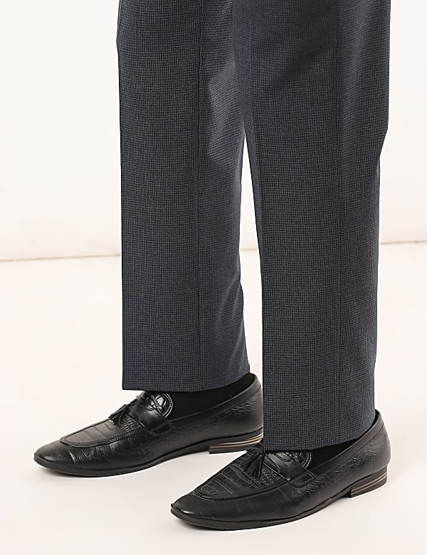 Crease Resistant Regular Fit Design Trouser