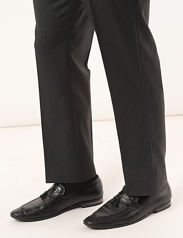 Crease Resistant Regular Fit Design Trouser