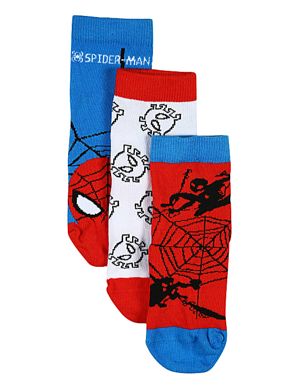 3pk Spider Man Socks