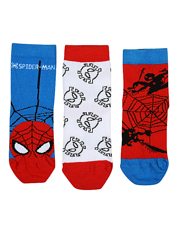 3pk Spider Man Socks