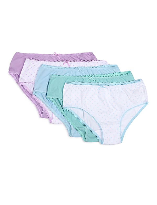 5 Pack Pure Cotton Skinny Fit Panties