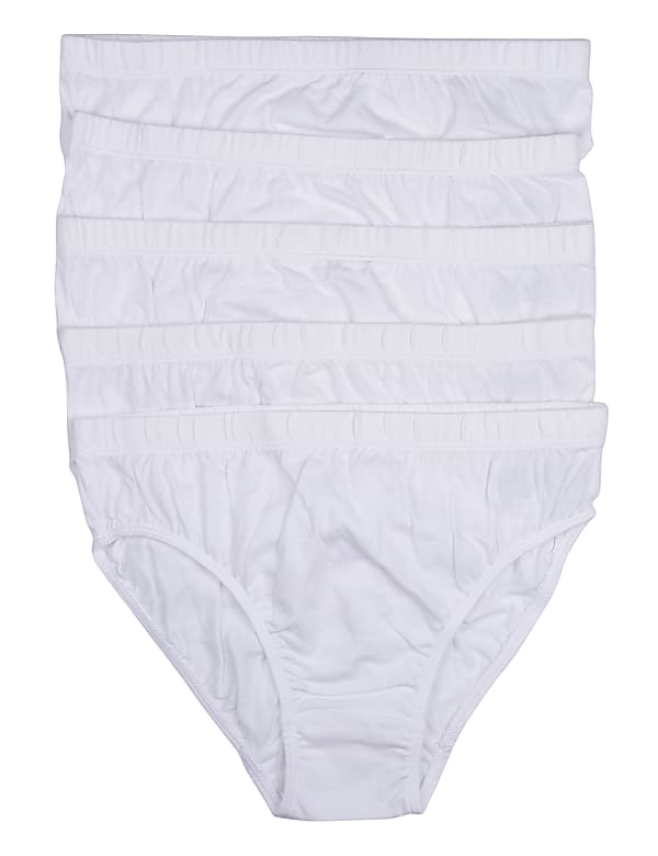 5 Pack Cotton Plain Briefs