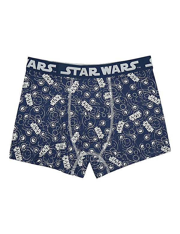 3pk Cotton Rich Star Wars™ Trunks (2-16 Yrs)
