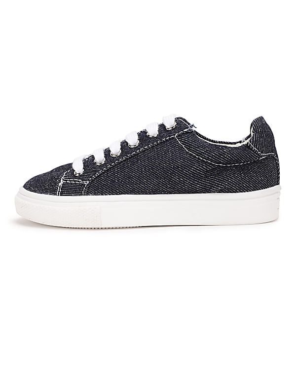 Denim Plain Shoes