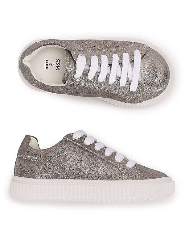Synthetic Plain Shoes