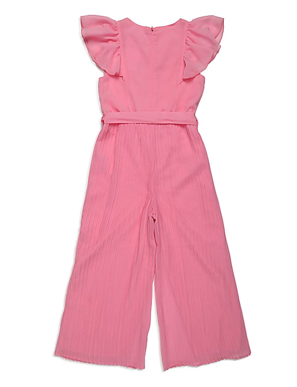 Plain Round Neck Jumpsuit