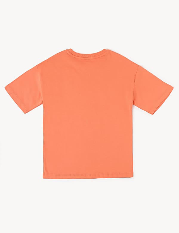 Pure Cotton Solid Round Neck T-Shirt