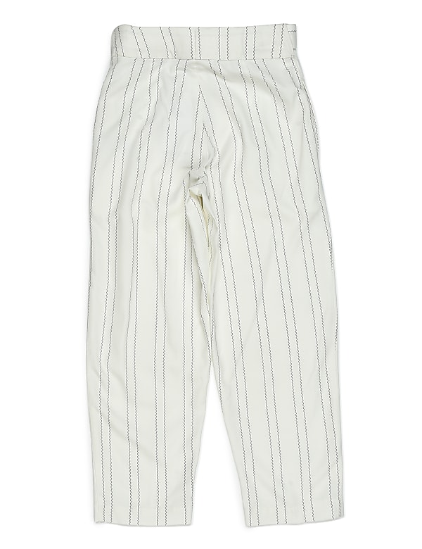 Pure Viscose Stripes Regular Fit Trouser