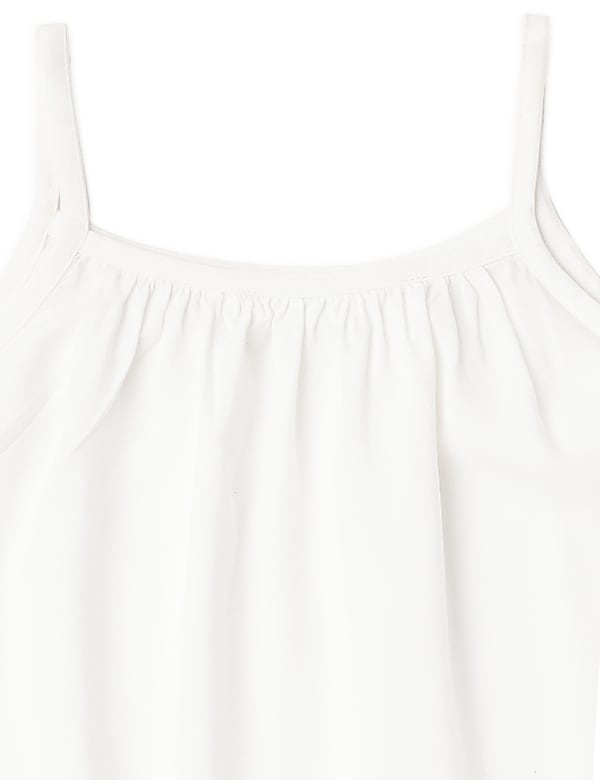 Embroidered Shoulder Straps Dress