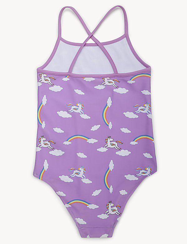 Polyamide Blend Printed Swimsuit