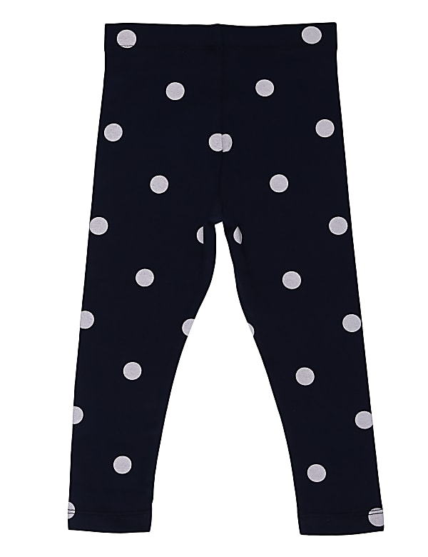 Cotton Rich Printed Leggings