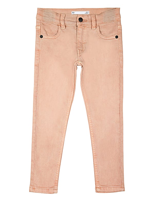 H Pink Skinny Jeans (2-7 Yrs)