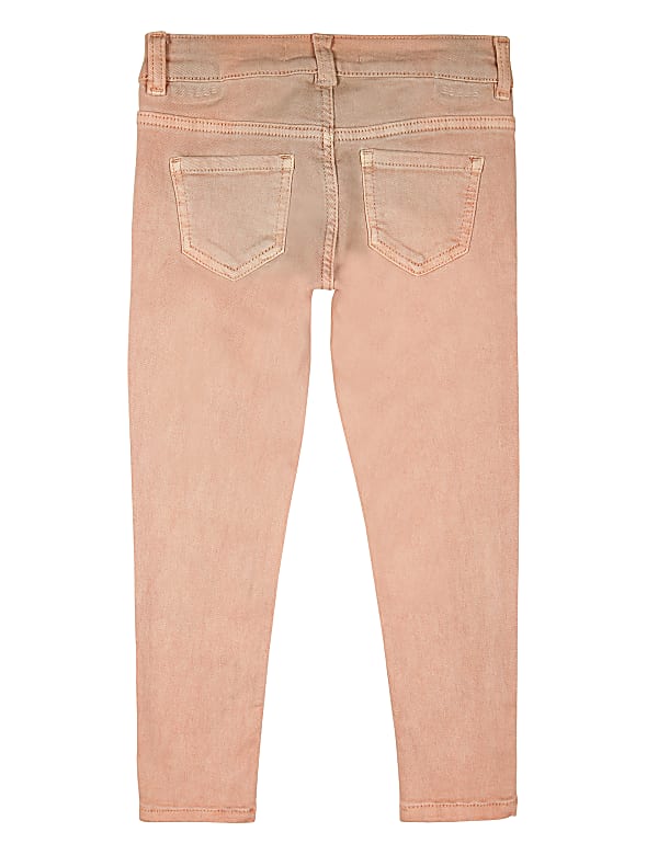 H Pink Skinny Jeans (2-7 Yrs)