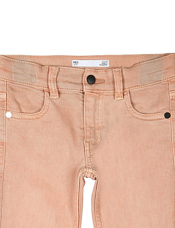 H Pink Skinny Jeans (2-7 Yrs)