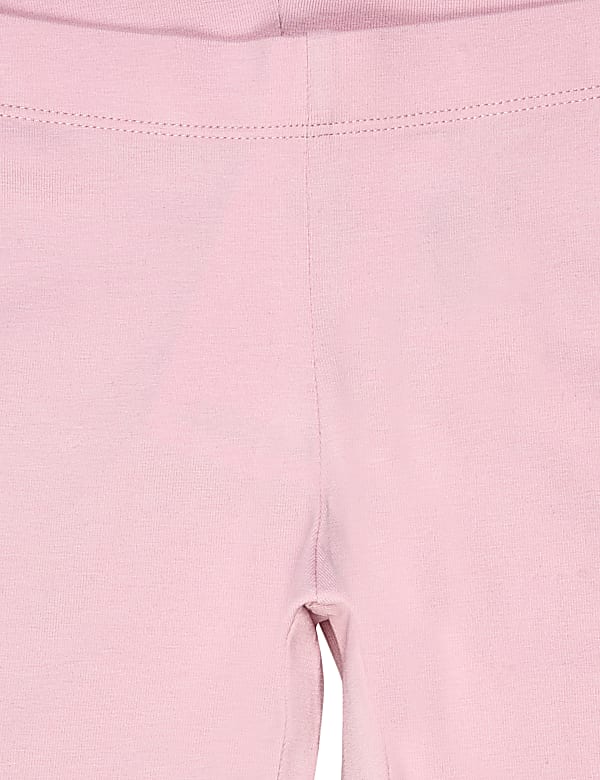 Cotton Mix Plain Skinny Fit Leggings