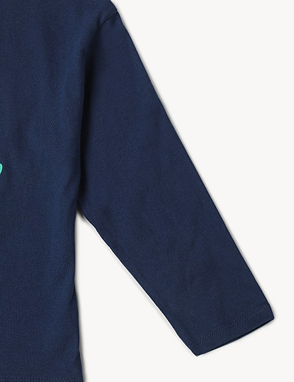 Pure Cotton Unicorn Printed Round Neck Top