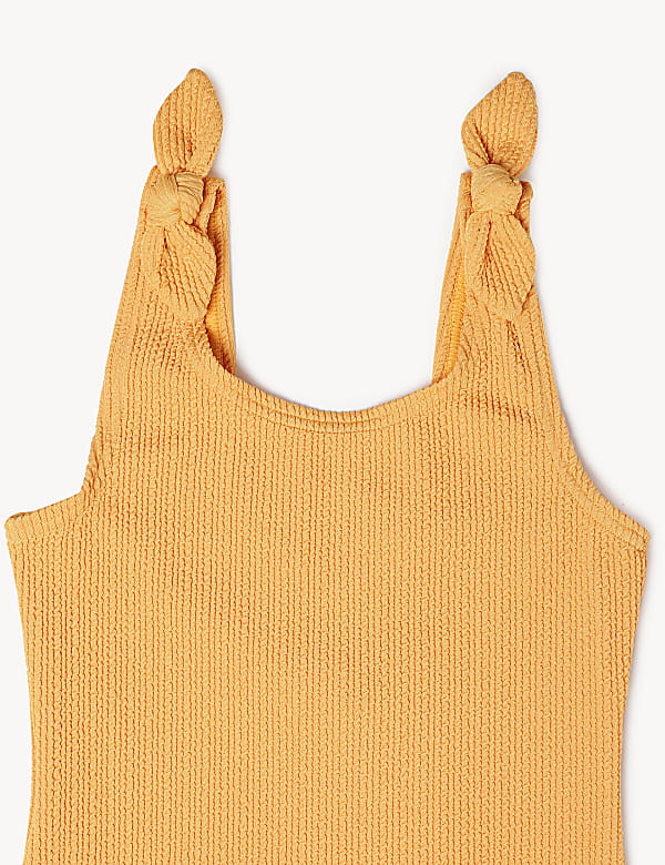 Plain Sleeveless Swimsuit