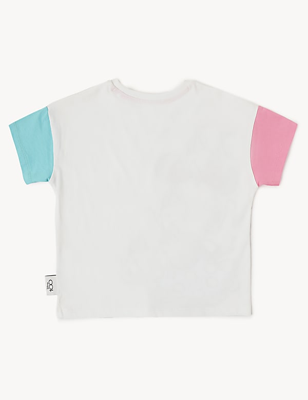 Pure Cotton Printed Round Neck T-Shirt