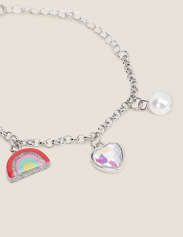 Girls Charm Detailed Bracelet