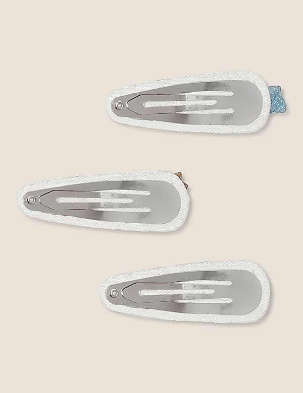3 Pack Happy Snap Clips