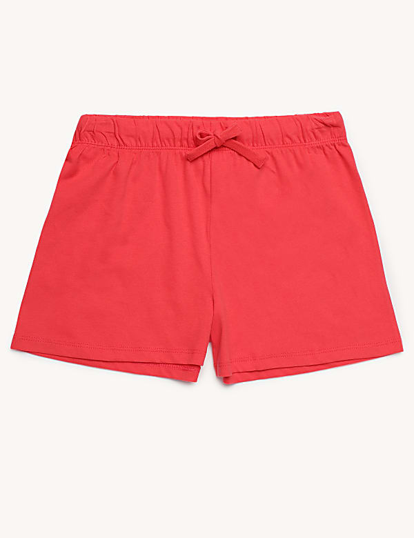 Pure Cotton Printed Round Neck Shorts Set