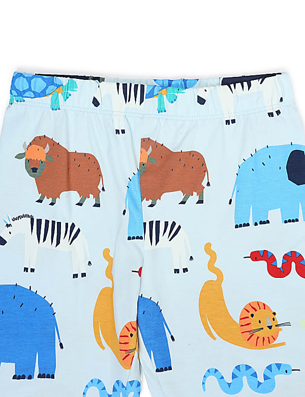 Pure Cotton Crew Neck Nightwear Set