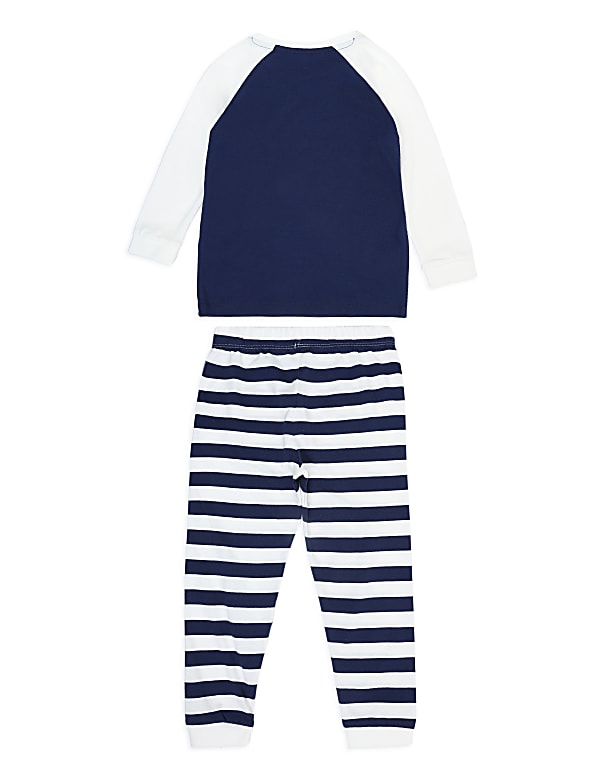 Pure Cotton Crew Neck Nightwear Set