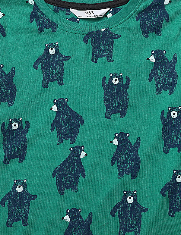 6 Pack Pure Cotton Printed Nightwear