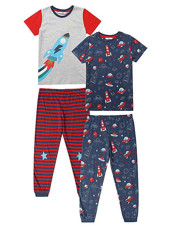 4 Pack Cotton Mix Nightwear