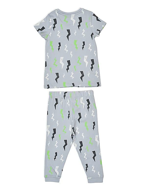 Pure Cotton Printed Round Neck Pyjama Set
