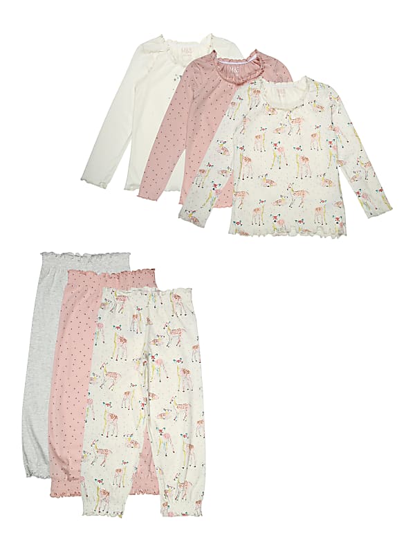 H TG 3pp Deer Pyjamas (1-7 Yrs)