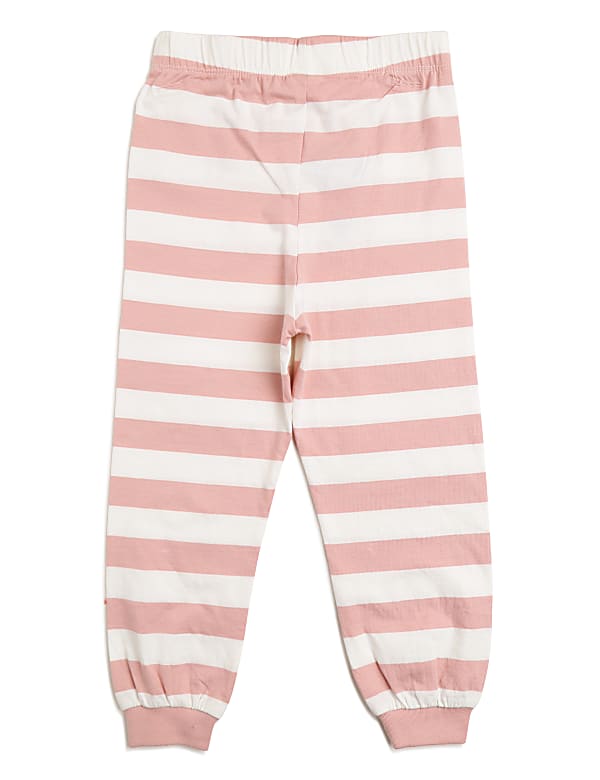 Pure Cotton Striped Crew Neck Pyjama Set