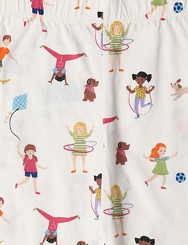 4 Pack Pure Cotton Printed Nightwear
