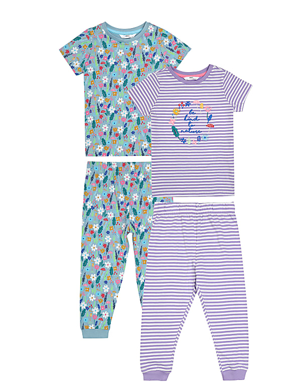 Pure Cotton Printed Night Suit Set of 2