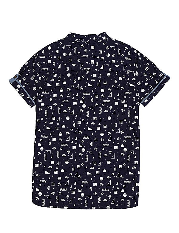 Pure Cotton Printed Shirt