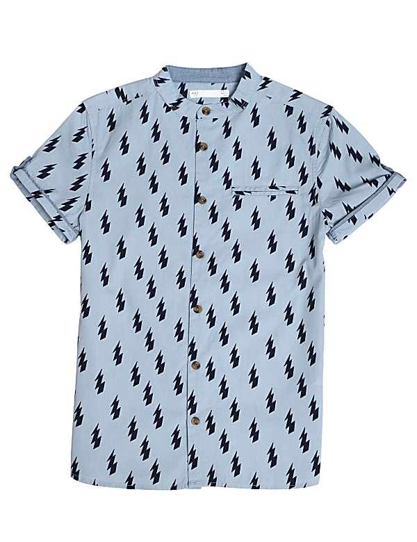 Pure Cotton Printed Shirt