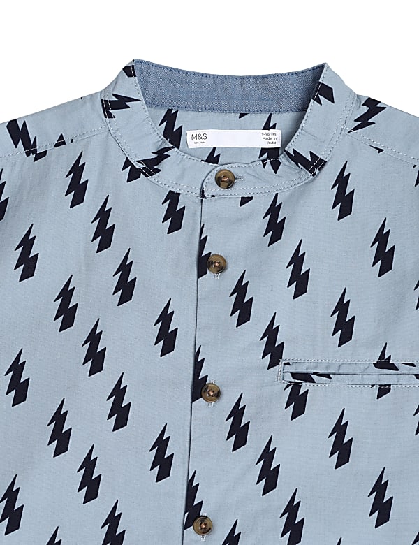Pure Cotton Printed Shirt