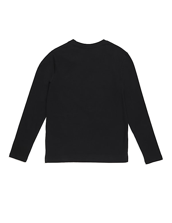 Pure Cotton Graphic Round Neck T-shirt