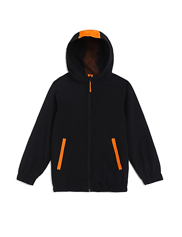 Plain Hooded Neck Jacket