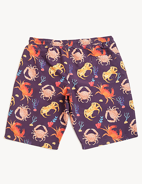 Printed knee Length Swimshorts