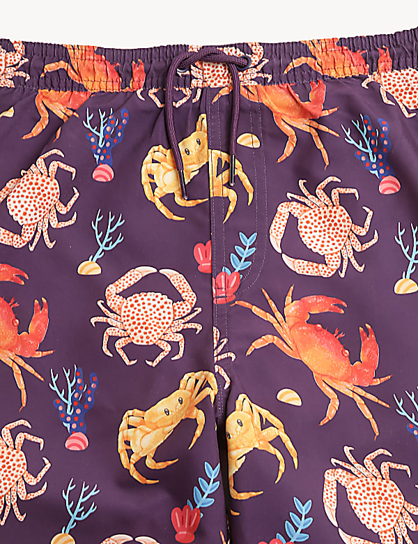 Printed knee Length Swimshorts