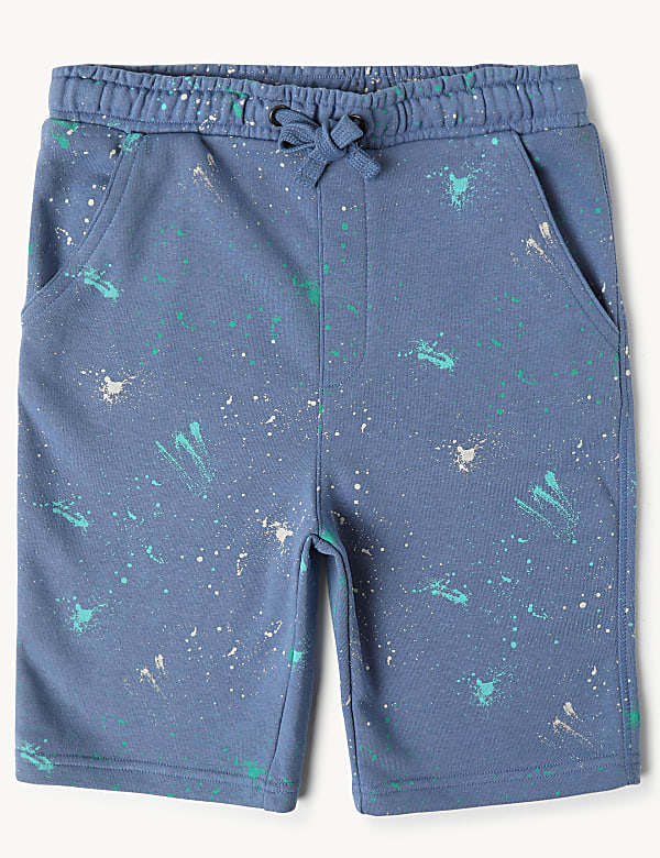 Cotton Rich Paint Splat Short - US