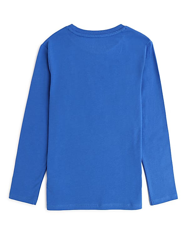 Pure Cotton Printed Crew Neck T-shirt