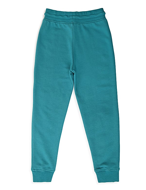 Cotton Mix Embroidered Regular Fit Joggers